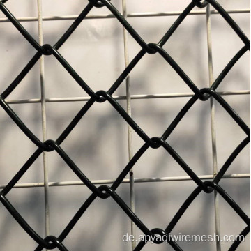 PVC -Kettenverbindungszaun Diamond Mesh Zaun